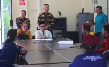 Anggota Komisi B DPRD Makassar Terima Aspirasi Perhimpunan Mahasiswa Katolik