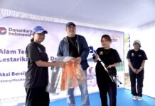 Tingkatkan Kualitas Hidup Masyarakat, Mandiri Gelar Aksi Bersih Lingkungan Libatkan 250 Peserta