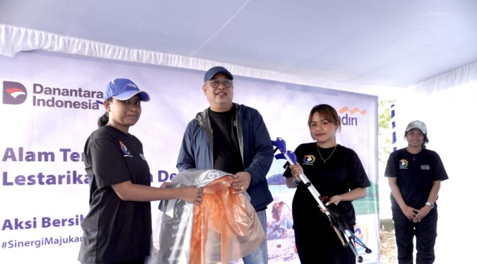 Tingkatkan Kualitas Hidup Masyarakat, Mandiri Gelar Aksi Bersih Lingkungan Libatkan 250 Peserta